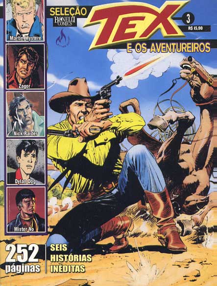 Seleção Tex e os Aventureiros # 3