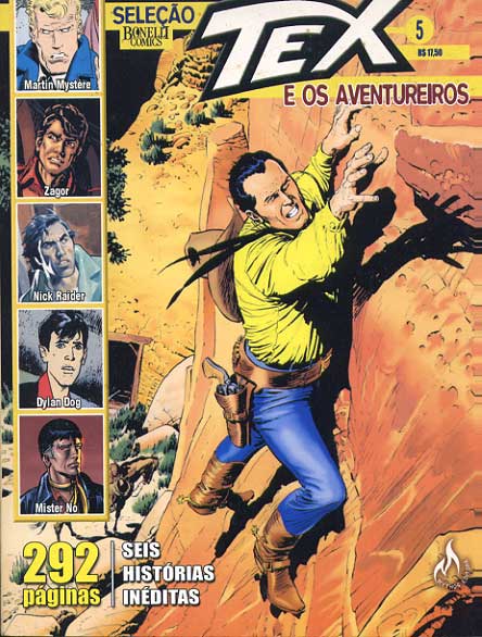 Seleção Tex e os Aventureiros # 5