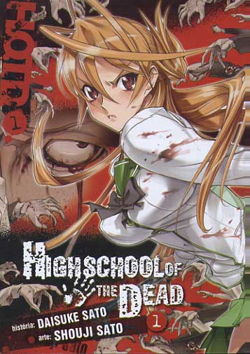 High School of the Dead - Full Color Edition 3 Editora Panini Gibis  Quadrinhos HQs Mangás - Rika Comic Shop