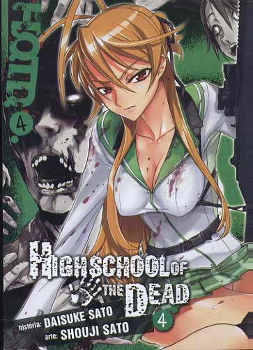 Highschool of The Dead – Editora Panini - Vol. 1 - Gyabbo!