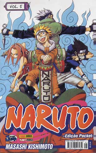 Naruto Coleçao Completa Mangas 1 Ao 72 (pocket)