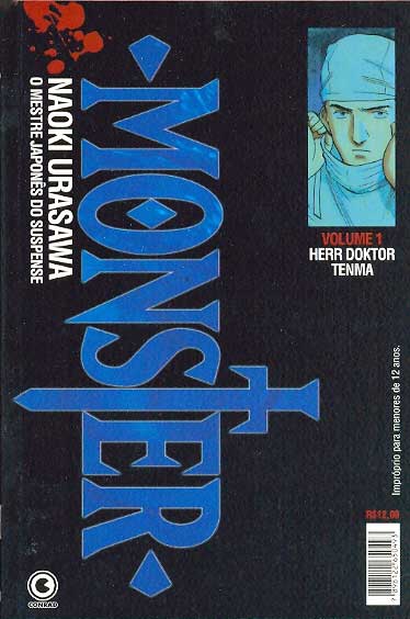 Monster 01 Editora Conrad Gibis Quadrinhos HQs Mangás - Rika Comic