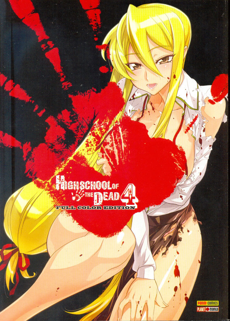 High School of the Dead - Full Color Edition 3 Editora Panini Gibis  Quadrinhos HQs Mangás - Rika Comic Shop