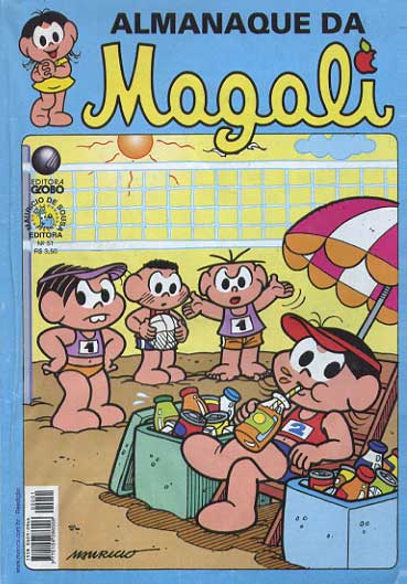 Almanaque Da Magali 51 Editora Globo Rika Comic Shop Gibis Quadrinhos Revistas Mangás Rika 1660