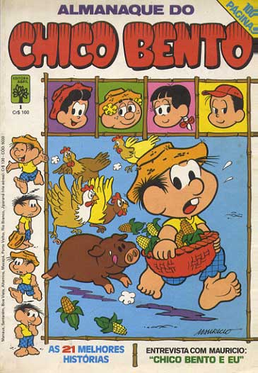 Almanaque Do Chico Bento 1 Editora Abril Rika Comic Shop Gibis Quadrinhos Revistas Mangás 