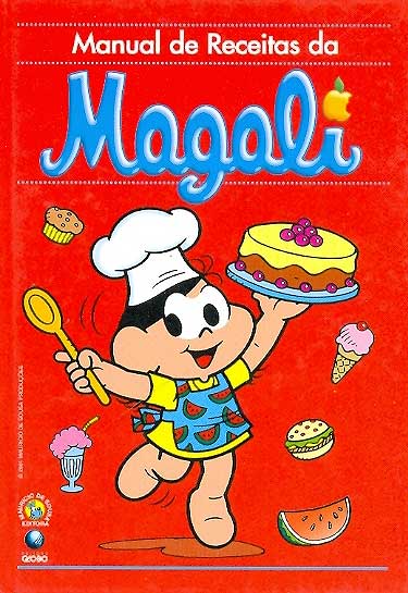 Manual de Receitas da Magali - capa dura