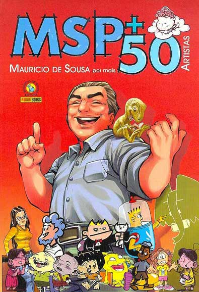 MSP +50 - Mauricio de Sousa Por Mais 50 Artistas (Capa Cartonada)