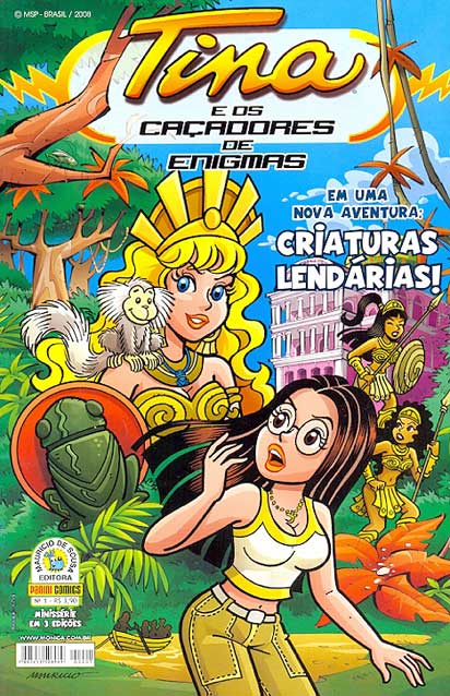 Tina e os Caçadores de Enigmas - Criaturas Lendárias