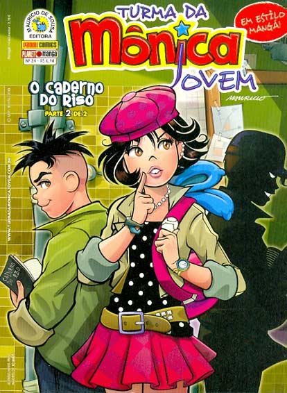 Turma Da Mônica Jovem 1ª Série 024 Editora Panini Rika Comic Shop