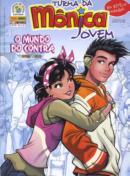 Turma Da Mônica Jovem 1ª Série 029 Editora Panini Rika Comic Shop