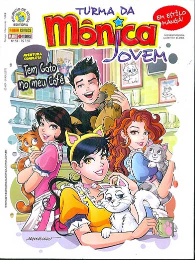 Turma Da Mônica Jovem 1ª Série 053 Editora Panini Rika Comic Shop