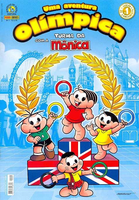 Uma Aventura Olímpica com a Turma da Mônica # 1