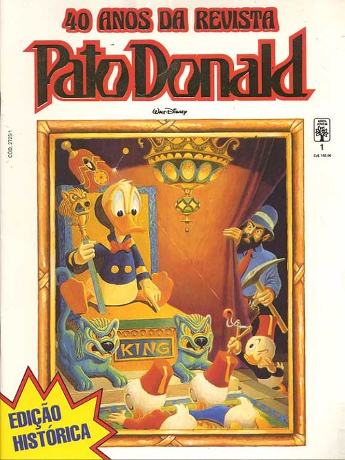 Revista Pato Donald - 40 Anos