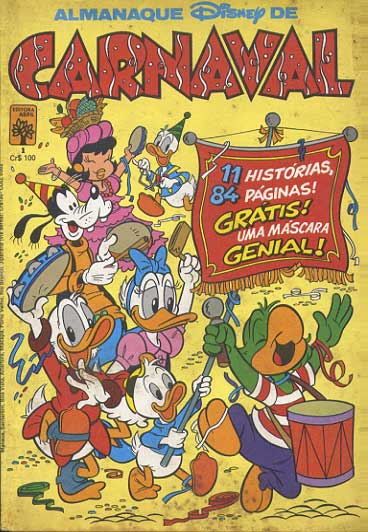 Almanaque Disney de Carnaval # 1
