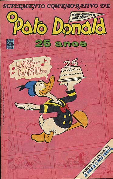 Suplemento Comemorativo de Pato Donald - 25 Anos # 2