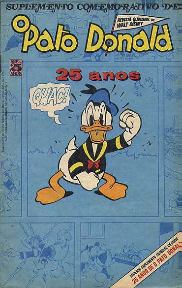 Suplemento Comemorativo de Pato Donald - 25 Anos # 1