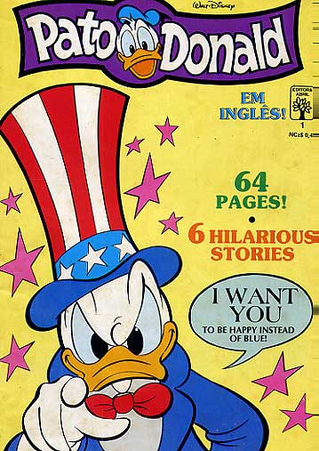 Pato Donald em Inglês # 1
