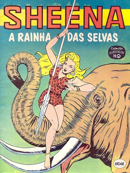 Coleção Clássicos HQ # 1 - Sheena - A Rainha das Selvas
