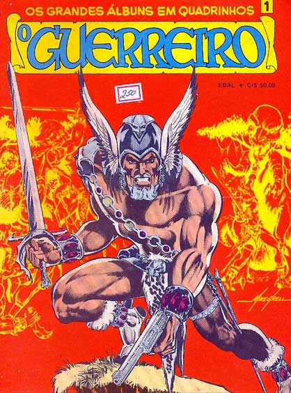 Grandes Álbuns em Quadrinhos # 01 - O Guerreiro