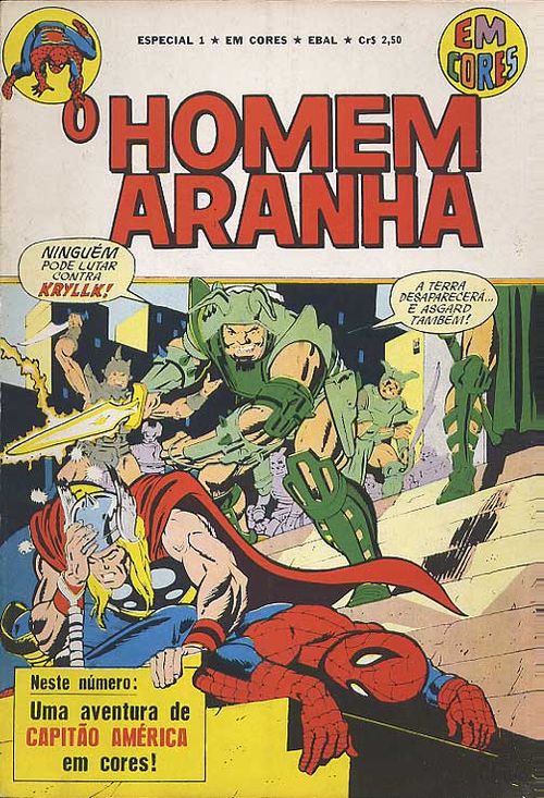 Homem Aranha Especial em Cores # 1