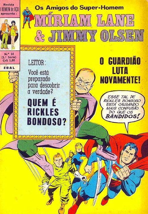 Homem de Aço - Os Amigos do Super-Homem - Miriam Lane e Jimmy Olsen # 34