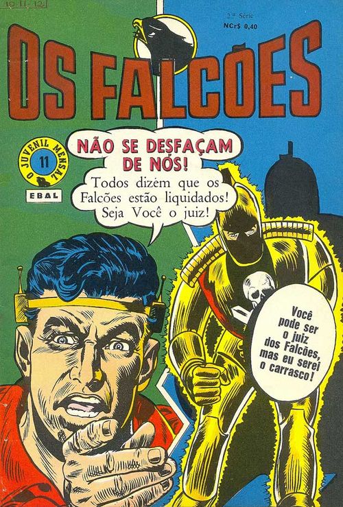 Juvenil Mensal - 2ª Série - Os Falcões # 11