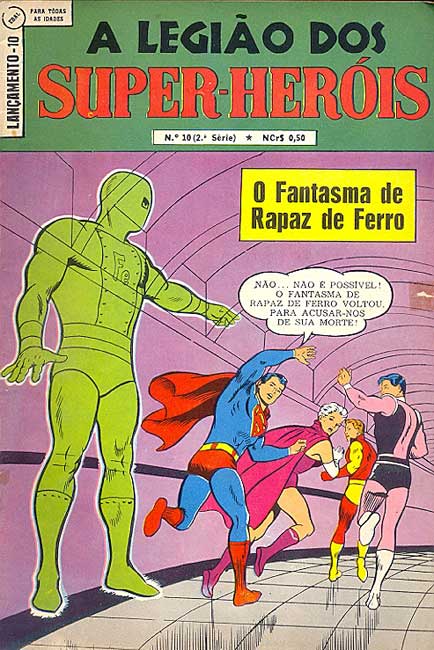 Lançamento - 2ª Série - Legião dos Super-Heróis # 10