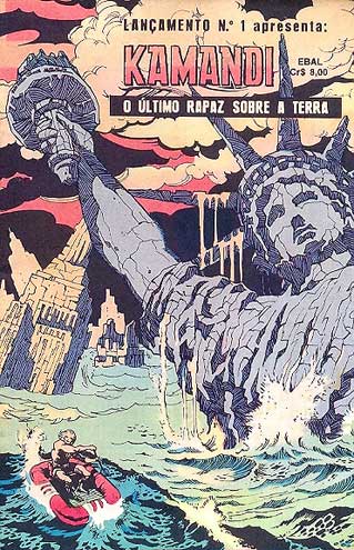 Lançamento em Formatinho - Kamandi # 1