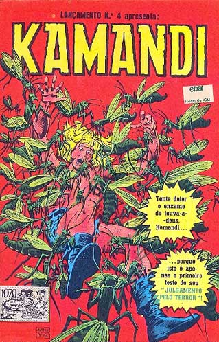 Lançamento em Formatinho - Kamandi # 4