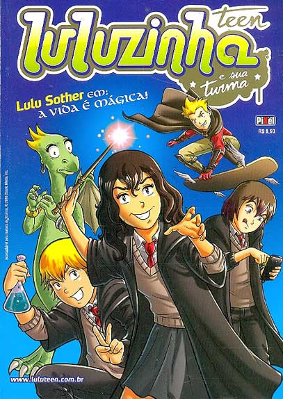 Luluzinha Teen e Sua Turma - Edição Extra - Lulu Sother em - A Vida é Mágica