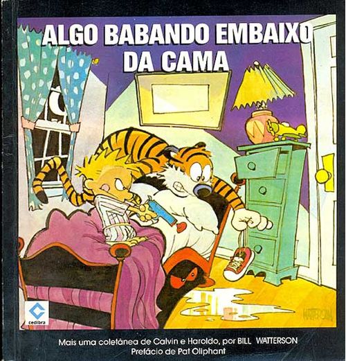 Calvin - Algo babando Embaixo da Cama