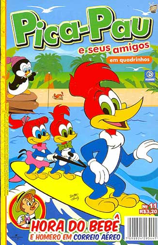 Pica Pau E Seus Amigos Em Quadrinhos 11 Editora Deomar Rika Comic