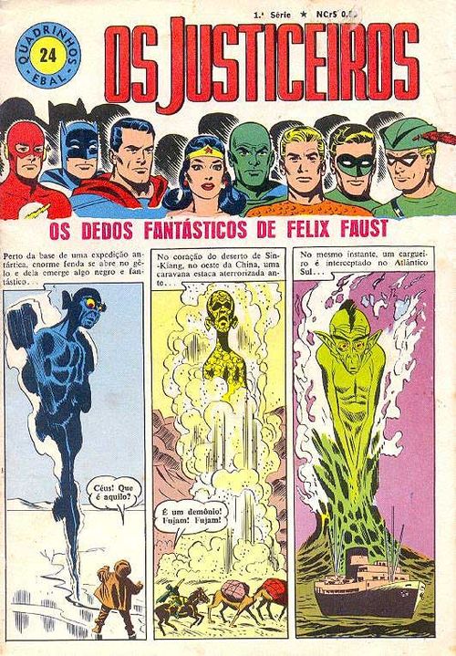 Quadrinhos - 1ª Série - Os Justiceiros # 24