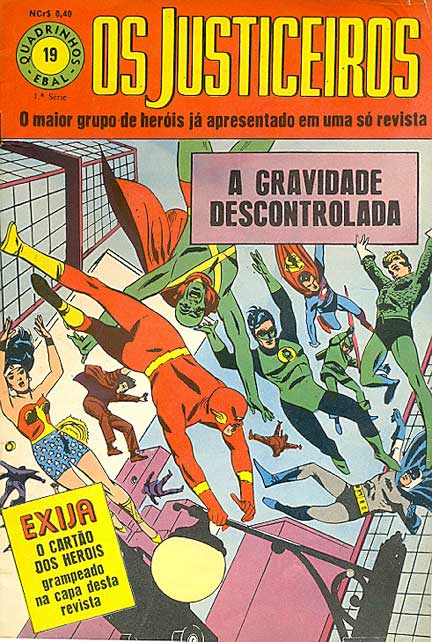 Quadrinhos - 1ª Série - Os Justiceiros # 19