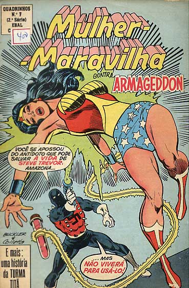 Quadrinhos em Formatinho - 2ª Série - Mulher Maravilha # 07