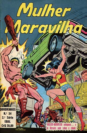 Quadrinhos em Formatinho - 2ª Série - Mulher Maravilha # 34