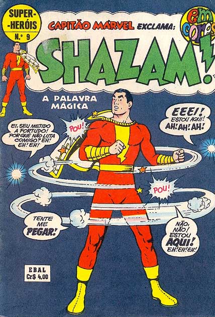 Super-Heróis - Edição Especial em Cores - Shazam! # 09