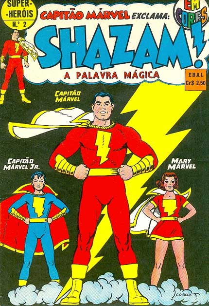 Super-Heróis - Edição Especial em Cores - Shazam! # 02