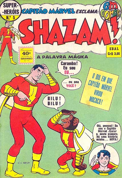 Super-Heróis - Edição Especial em Cores - Shazam! # 05