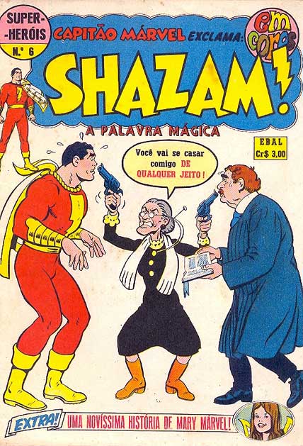 Super-Heróis - Edição Especial em Cores - Shazam! # 06