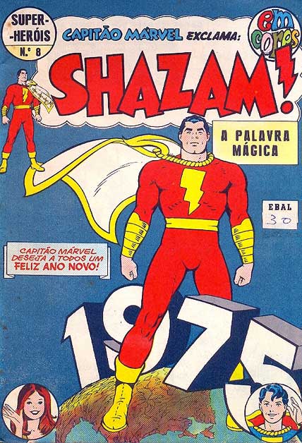 Super-Heróis - Edição Especial em Cores - Shazam! # 08