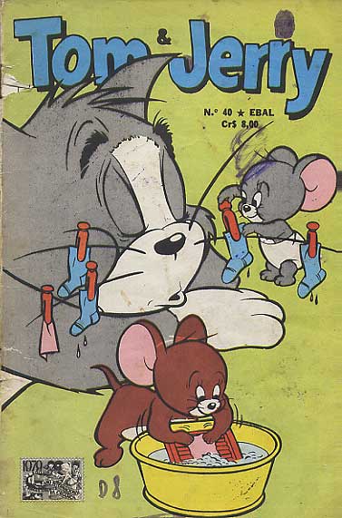 Tom e Jerry em Cores em Formatinho # 40