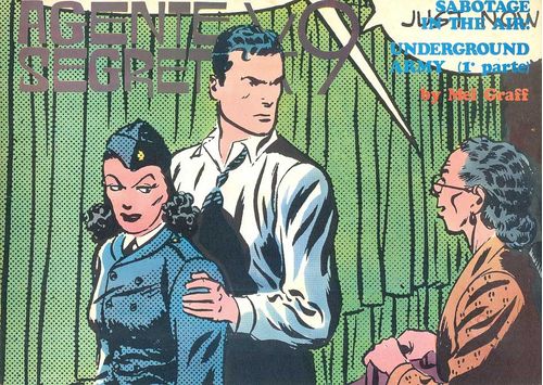 Agente Segreto X9 # 10 - Underground Army - 1º Parte