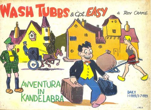 Wash Tubbs and Captain Easy - Avventura in Kandelabra