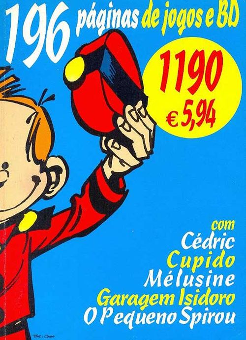 Spirou - 196 Páginas de Jogos e BD