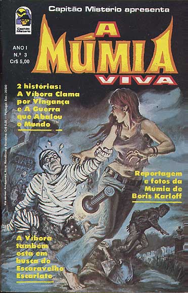 Capitão Mistério Apresenta - A Múmia # 03