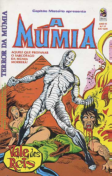Capitão Mistério Apresenta - A Múmia # 17