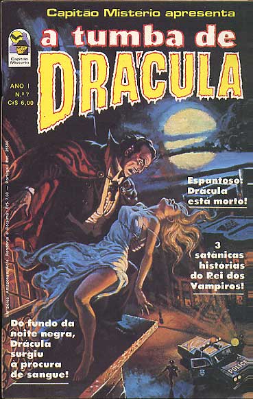 Capitão Mistério Apresenta - A Tumba de Drácula # 07