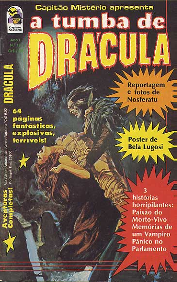 Capitão Mistério Apresenta - A Tumba de Drácula # 12