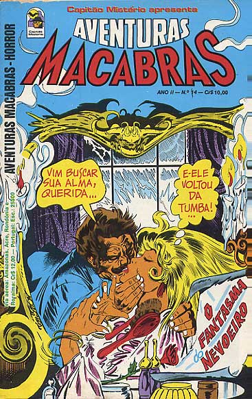 Capitão Mistério Apresenta - Aventuras Macabras # 14